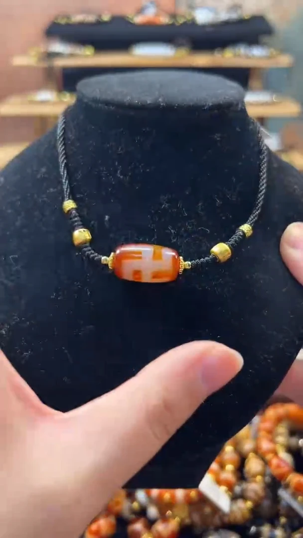 玛瑙/玉髓颈饰合金8（微瑕随机发货）