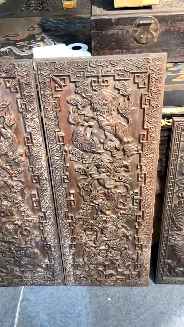 【闪购商品】木紫檀雕刻一物一拍以直播间为准