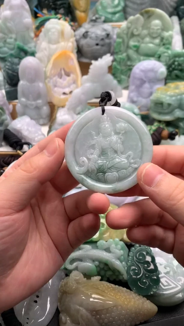 吊坠(不含链)未镶嵌翡翠1