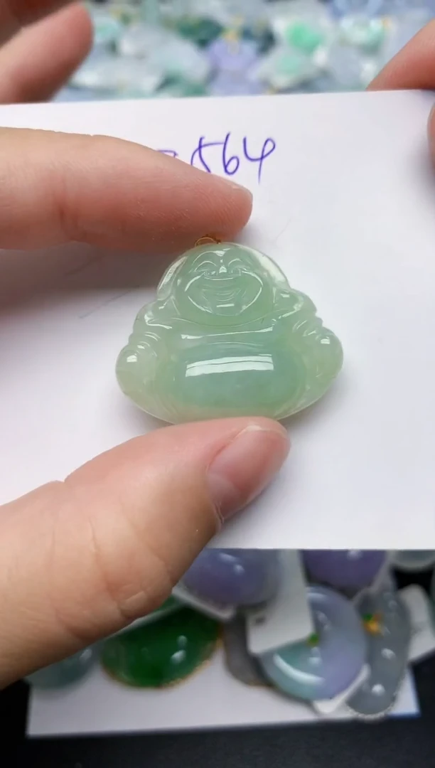 颈饰未镶嵌翡翠 天然缅甸A货翡翠百元以上9元证书费自理