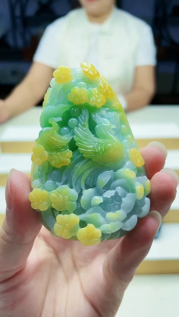 未镶嵌定制翡翠毛货09140221