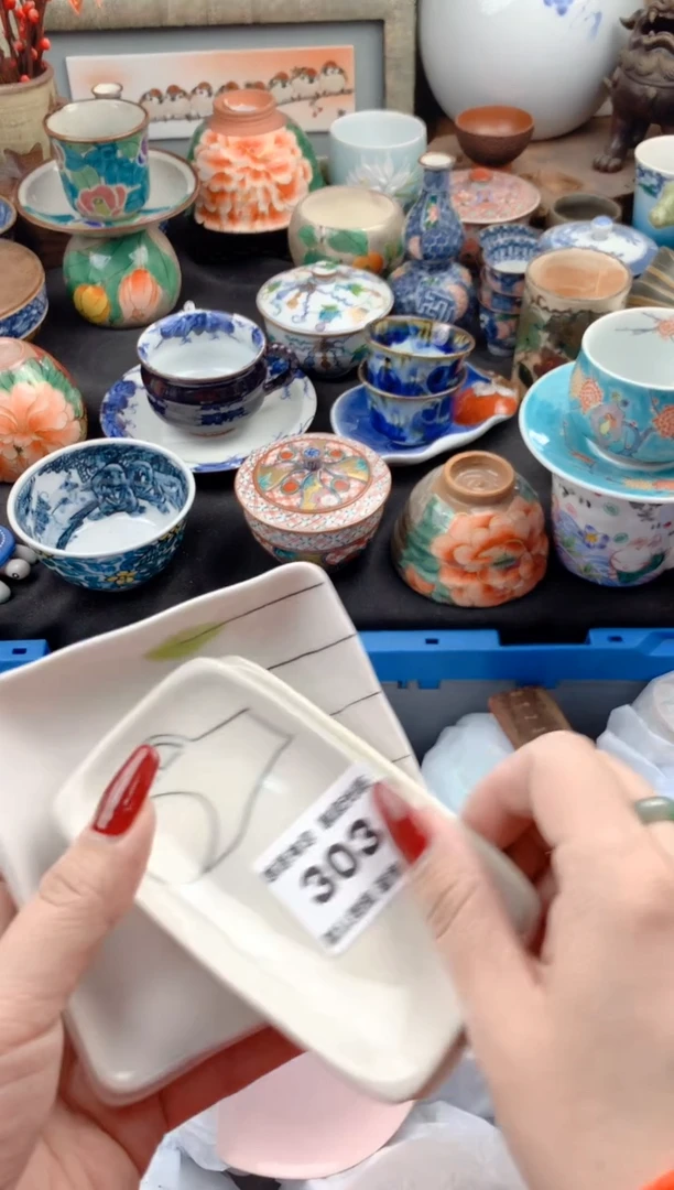 【闪购商品】瓷片303号九姑娘工艺品瓷器