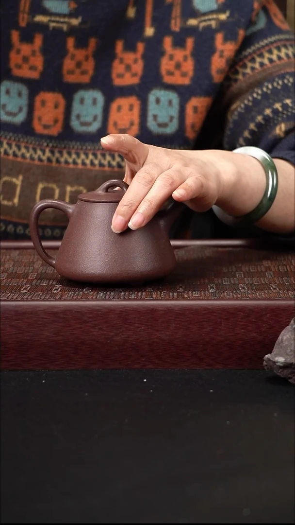 茶壶紫砂XJ底槽青高石瓢