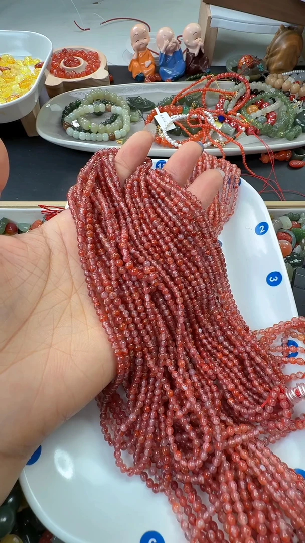 未镶嵌南红玛瑙珠宝半成品A1长链多样性发其一