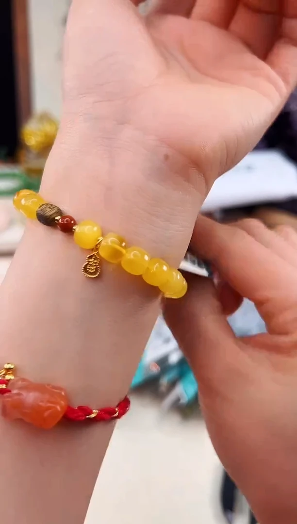 未镶嵌琥珀手饰@@A921J020505