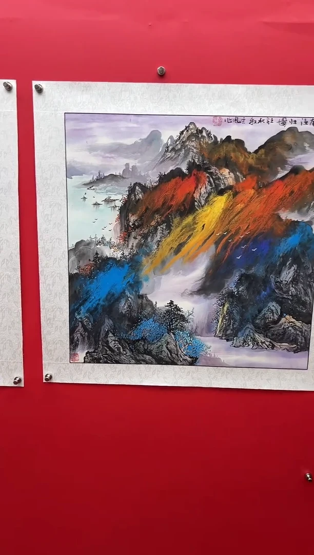 国画娄渊波-国画作品-9