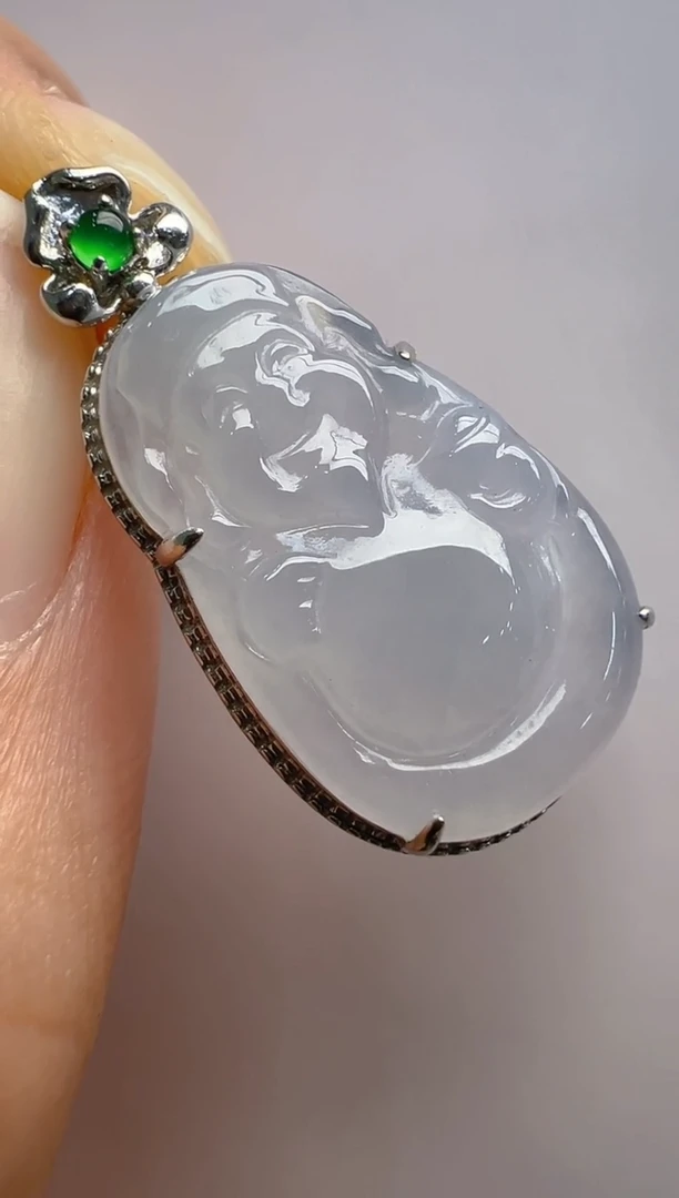 【闪购商品】翡翠吊坠(不含链)18K金镶嵌多样性团购发一件