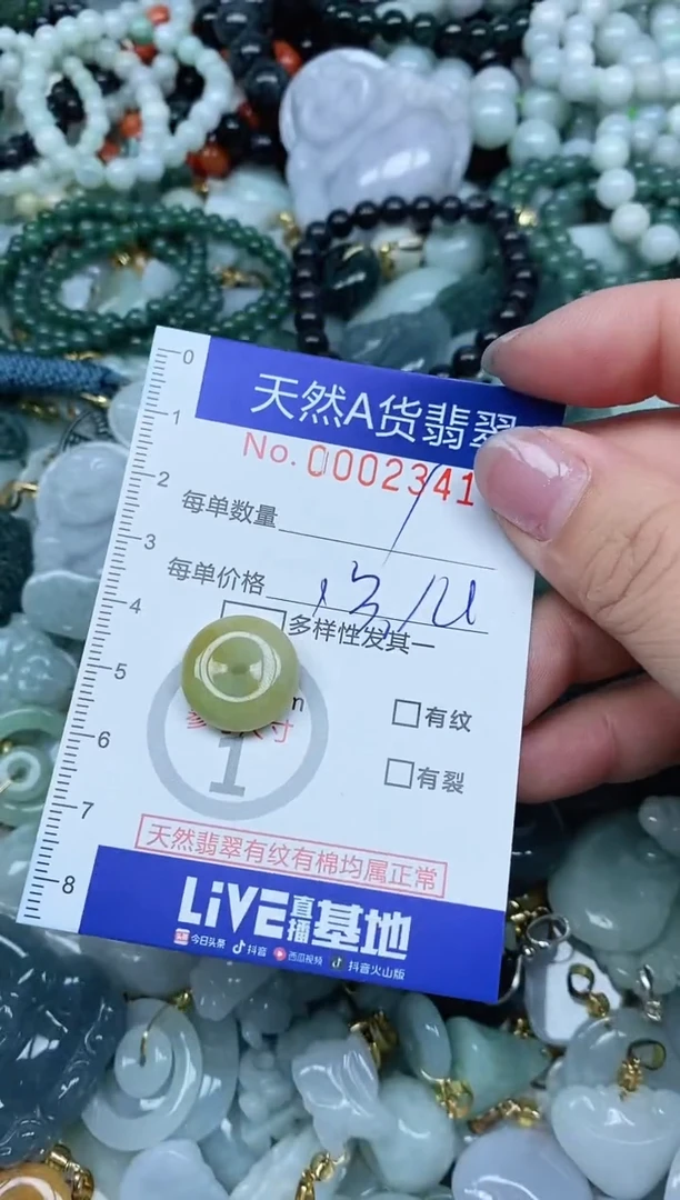 【闪购商品】翡翠吊坠(不含链)未镶嵌翡翠