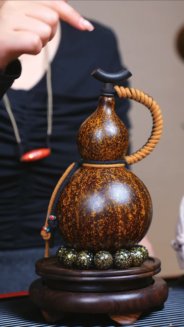 【闪购商品】JK088迎元宵臻选大漆酒葫芦