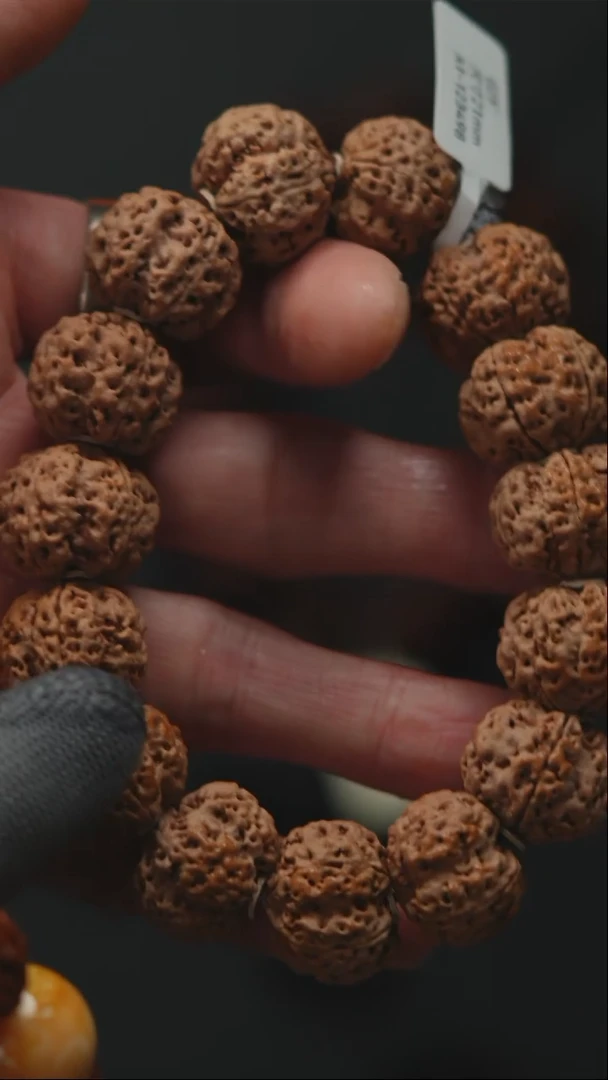 金刚菩提手串龙江推荐原生态超头狠货25尺