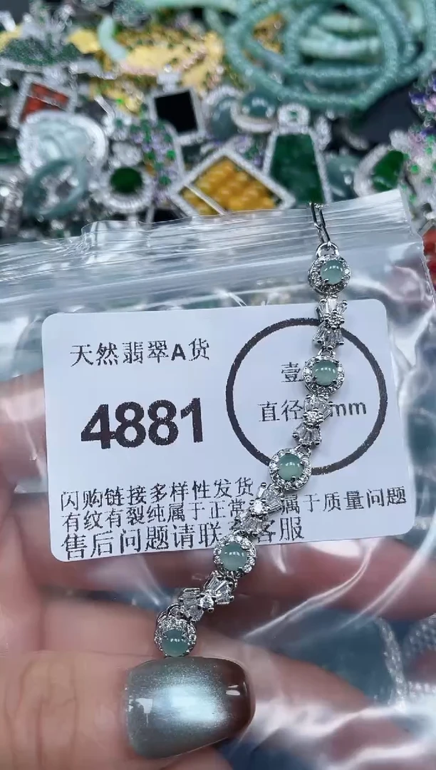 颈饰未镶嵌翡翠4881