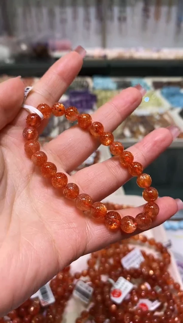 未镶嵌手串长石多样性发其一