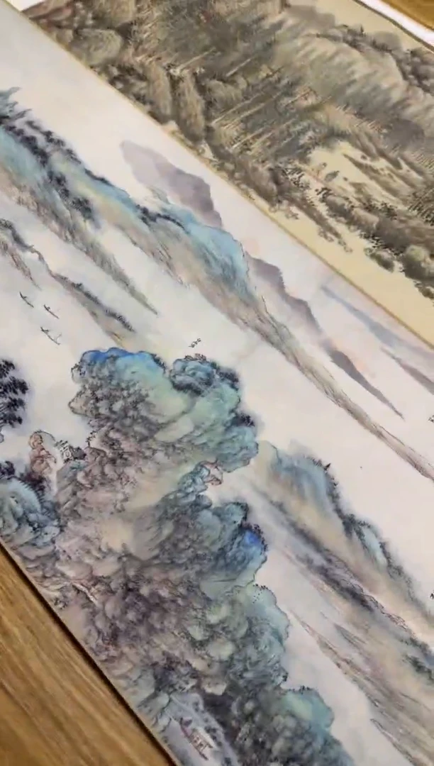 竖款手卷 清仓处理 所见即所得