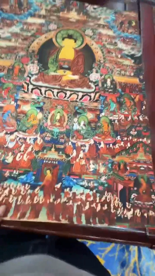 卷轴画唐卡16091