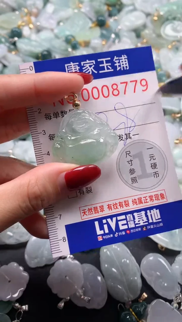 颈饰未镶嵌翡翠8779