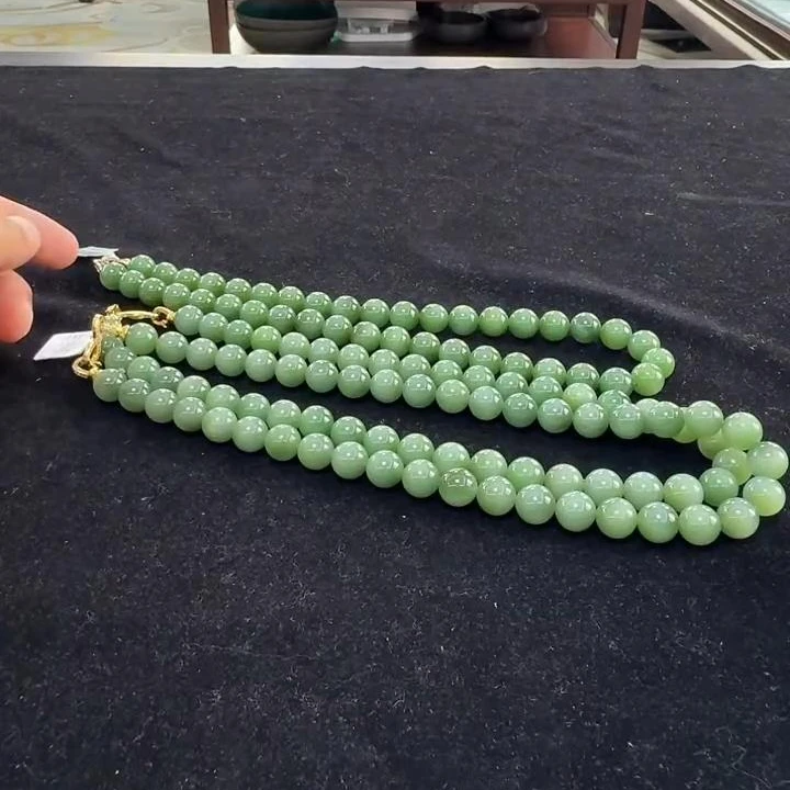 【老郑家】和田玉项链 约12mm（多样性发一件）