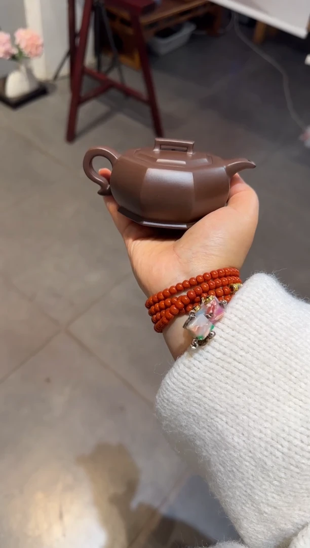 茶壶紫砂般*切八方无极光素