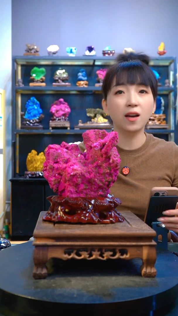 石材精品矿物晶体摆件