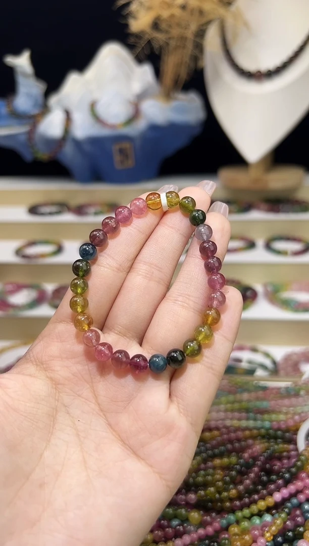 【闪购商品】碧玺/未镶嵌6mm+碧玺单圈多样性发货