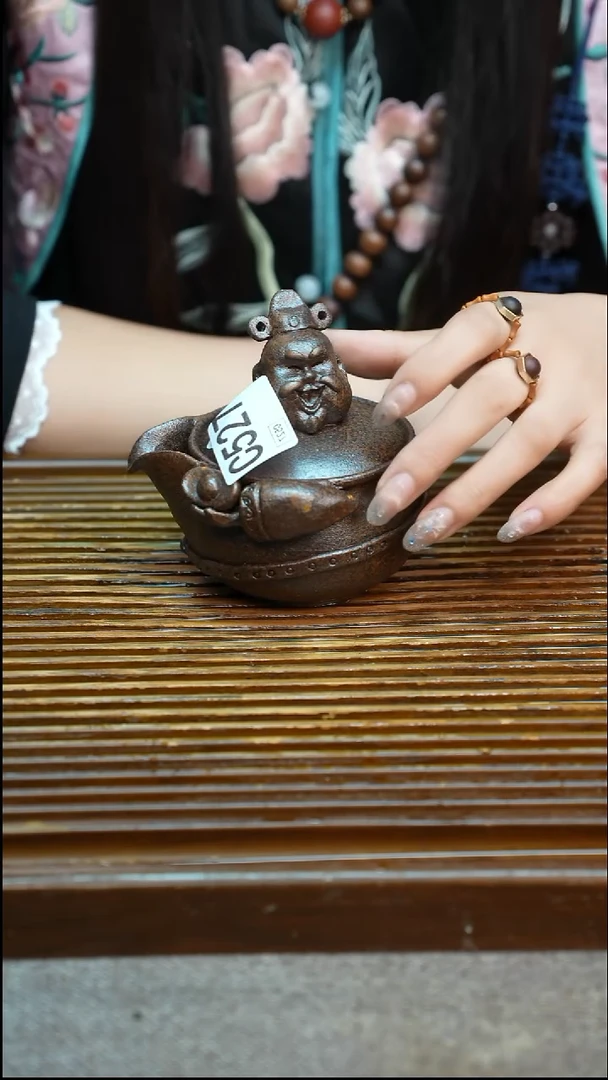 万古烧粗陶手工手做茶具