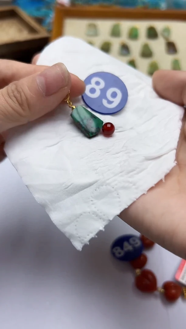 玛瑙/玉髓珠子未镶嵌89