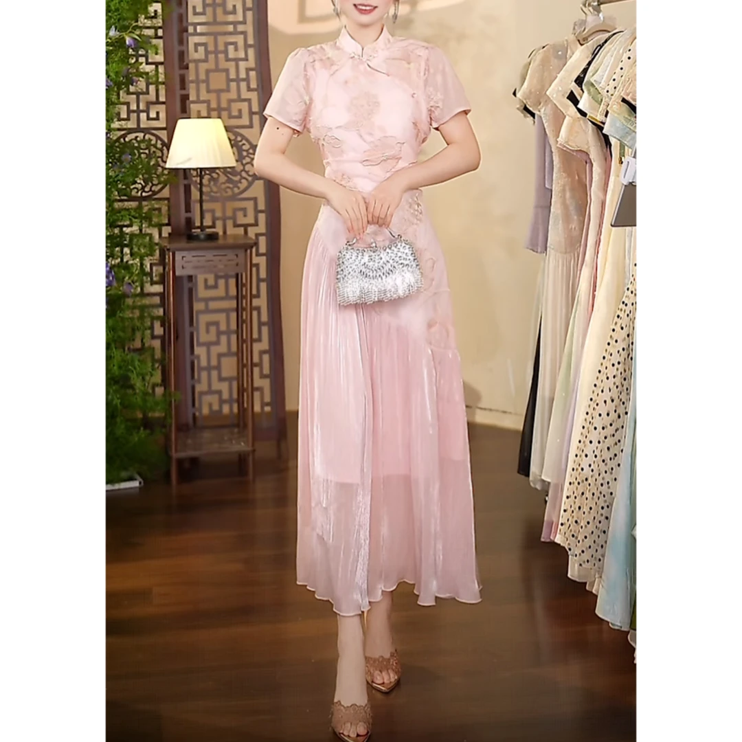 夏意浓定制-1633连衣裙N1021-X