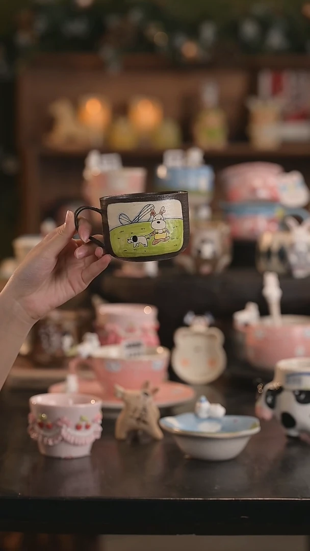 瓷片景德镇原创手作