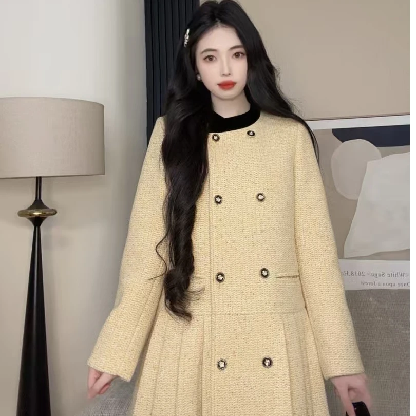 【芝士布蕾羽绒外套】原创设计师90白鸭绒女装百搭时尚气质名媛