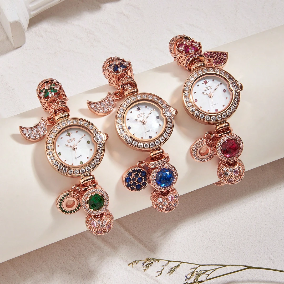 【异象专享】EA潘哆拉丝滑蛇骨手链腕表