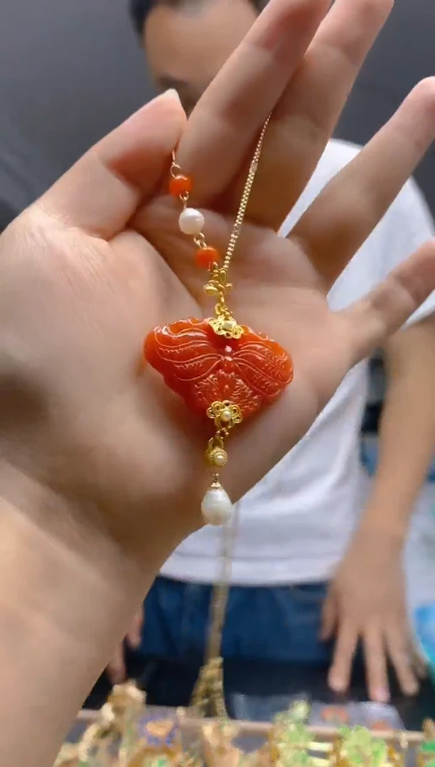 【闪购商品】翡翠耳饰合金0198翡翠锁骨链