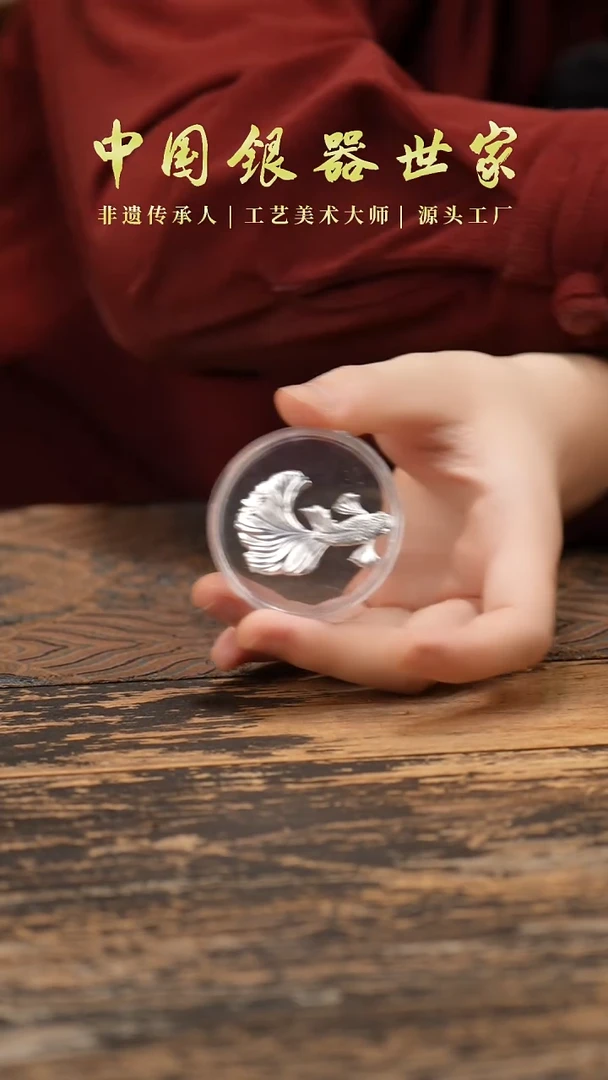 煮水泡茶金鱼银片1片