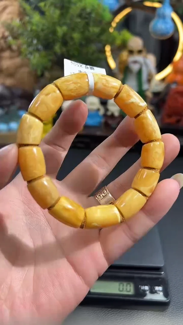 手链琥珀未镶嵌 X504 多样性发货其一