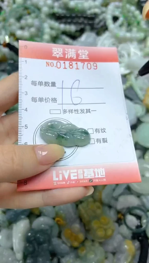 颈饰未镶嵌翡翠闪购0181709