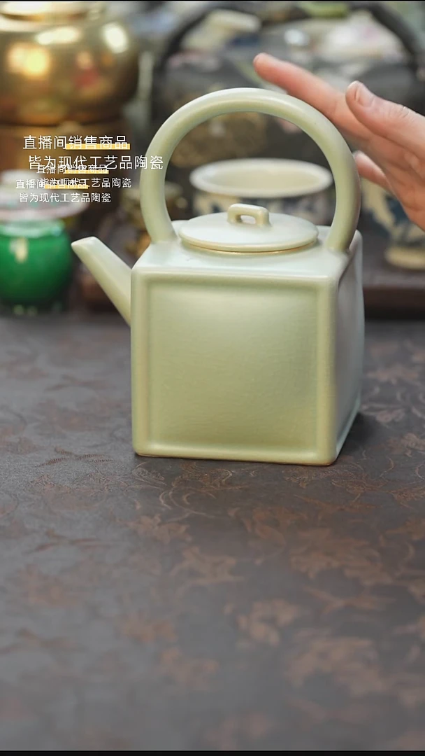 景德镇陶瓷杯碗柴烧多人