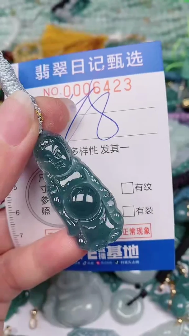 【闪购商品】翡翠颈饰未镶嵌00006423