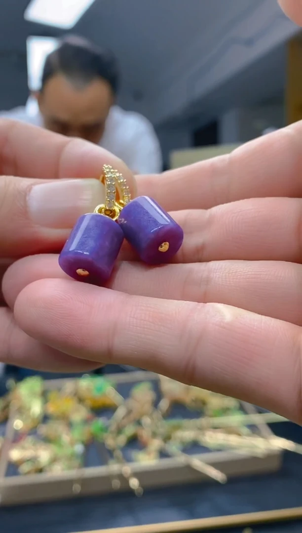 【闪购商品】玛瑙/玉髓耳饰合金8玛瑙饰品