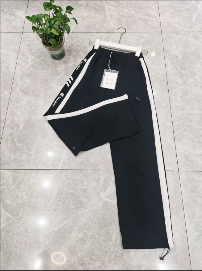 长裤工厂春款活动价女装卫裤学生运动裤百搭直筒裤女装显瘦高腰