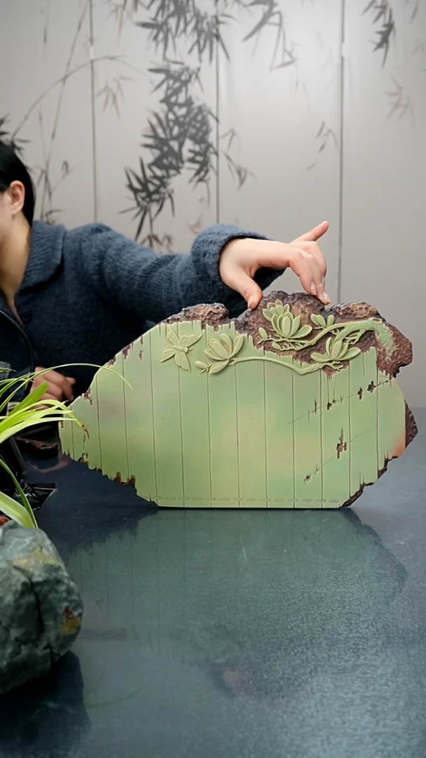 【闪购商品】40/24公分紫袍玉带兰花干泡