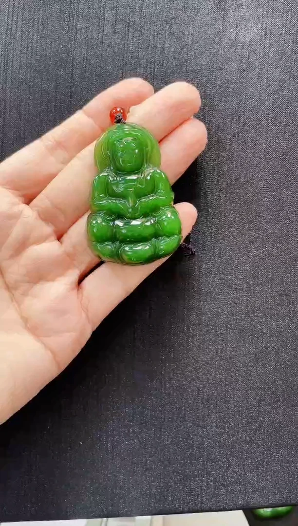 和田玉未镶嵌吊坠(不含链)多样性发一