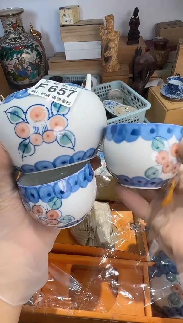 瓷片深****～茉莉甄选一号商品657（1壶5杯）