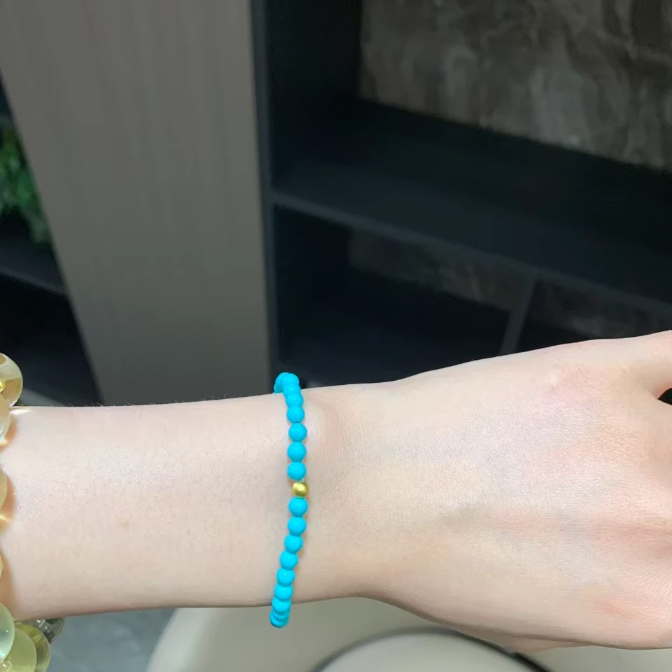 绿松松女款氛围感手串（多样性发其一）