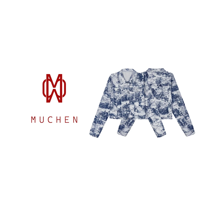 【MUCHEN】TT秋款轻奢风女装设计师款外套#13-WT-0103