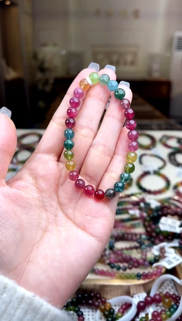 【闪购商品】碧玺/未镶嵌6mm+碧玺单圈多样性发货