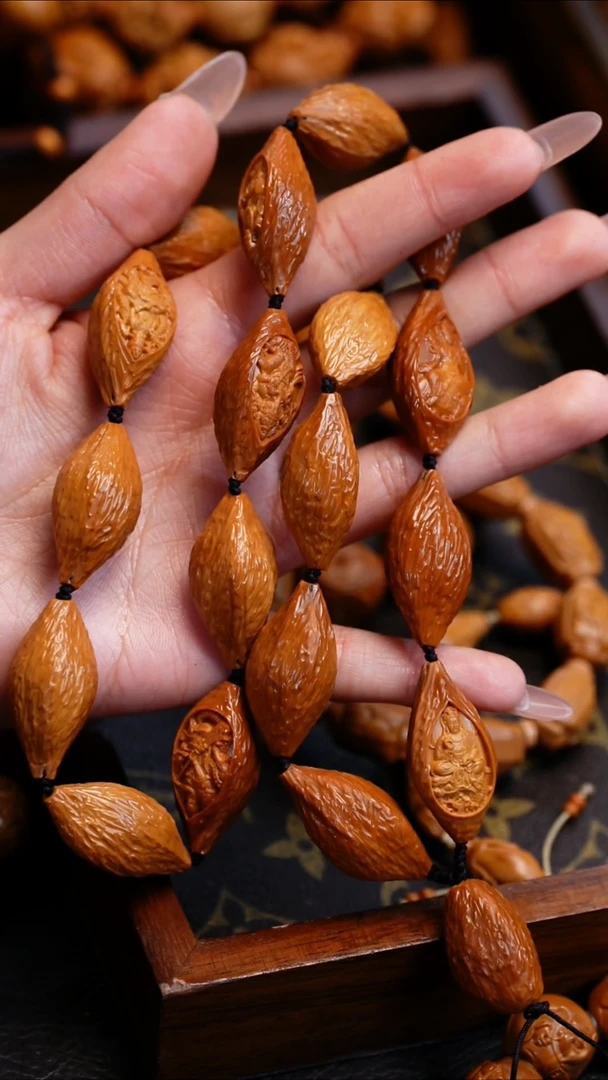 【闪购商品】橄榄核吊坠苏工橄榄核