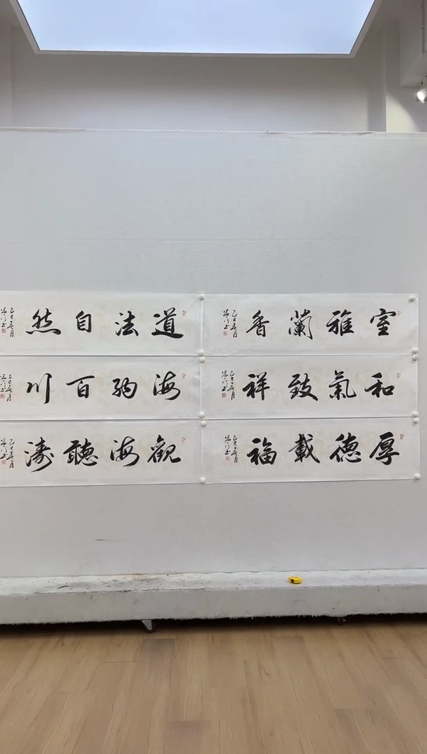 书法韩运行四尺书法书法