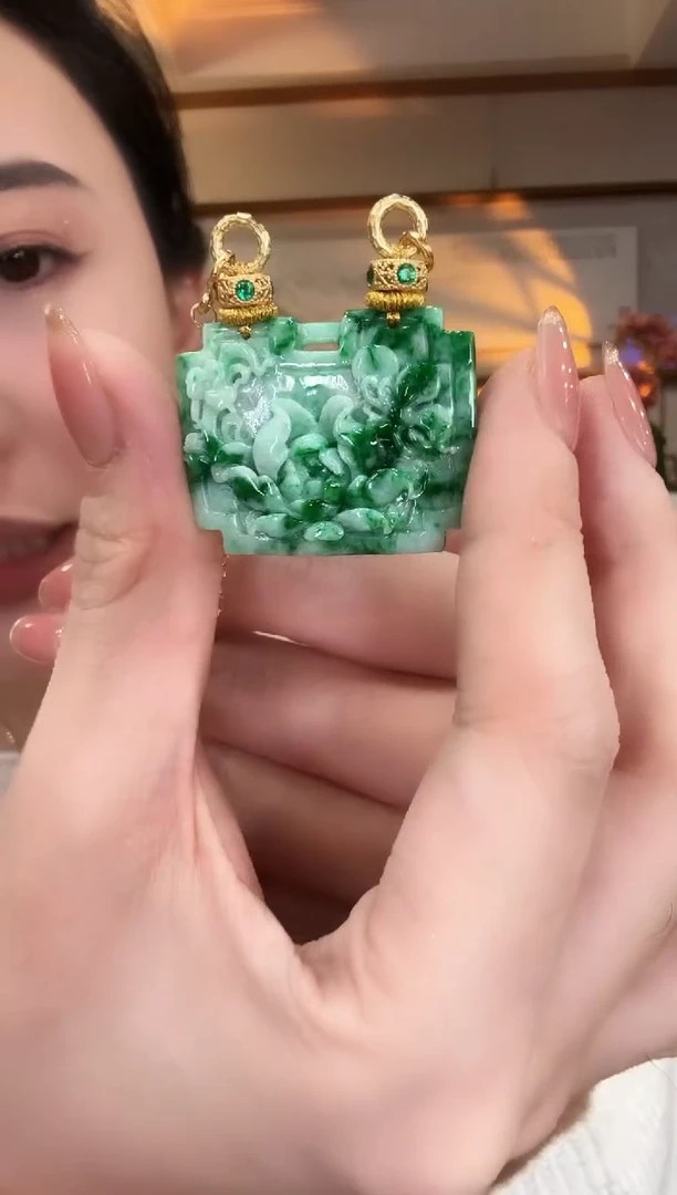 颈饰未镶嵌翡翠国风