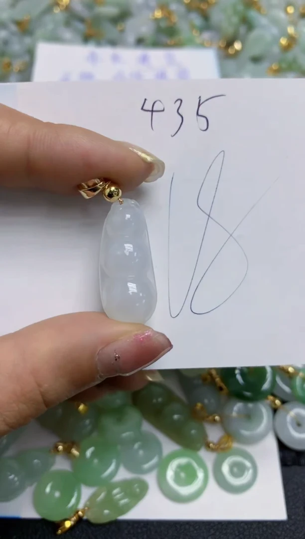 【闪购商品】翡翠颈饰合金天然翡翠A货