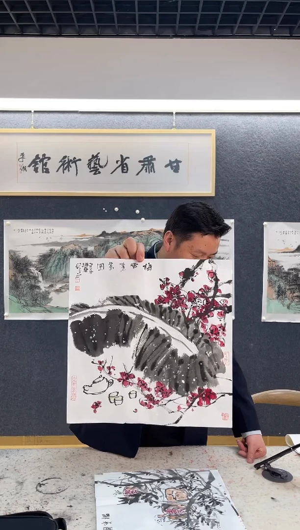 国画王兴C一平尺（花鸟）