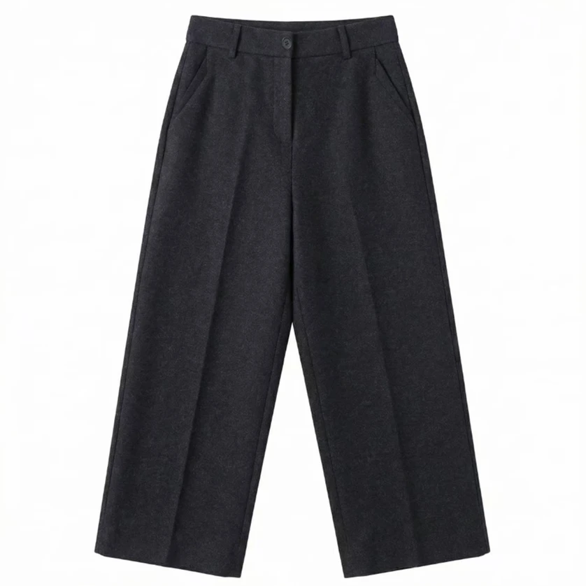 【仓库现货】秋冬新款 极简百搭质感阔腿裤Z26K9916-Z