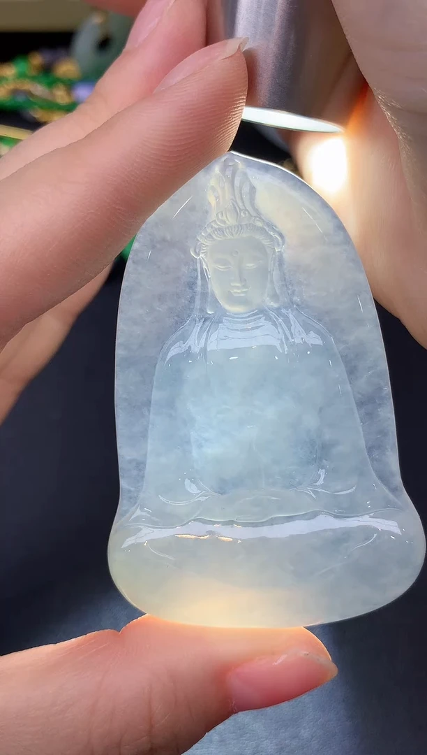 颈饰未镶嵌翡翠104-雪姐翡翠天天见